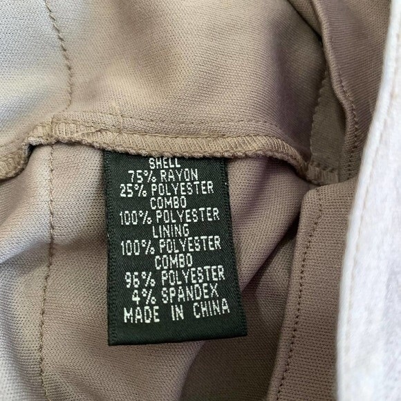 Adrianna Papell dark champagne dress shimmer tiered shutter pleated dress size 4 - Picture 9 of 9